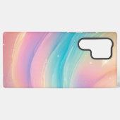 Pastel Wave - Dreamy Gradient Phone Case Samsung Galaxy Hoesje (Achterkant horizontaal)