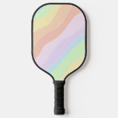Pastel Wave Pickleball Paddle (Voorkant)
