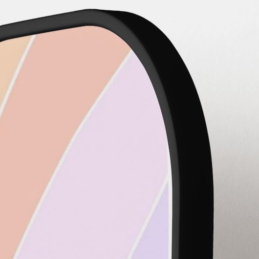 Pastel Wave Pickleball Paddle (Links Detail)