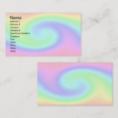 Pastel Wave Visitekaartje (Voorkant / Achterkant)