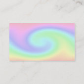 Pastel Wave Visitekaartje (Achterkant)