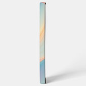 Pastel Waves Dreamy Gradient Art Phone Case Samsung Galaxy Hoesje (Linkerkant)