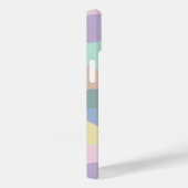 Pastel Wavy Patroon Gepersonaliseerde Curvy Naam Case-Mate iPhone Case (Achterkant / Rechts)