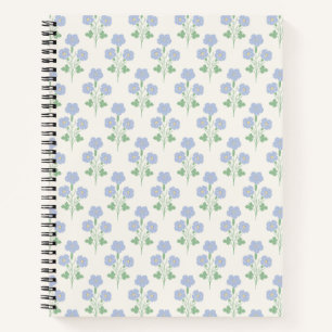Pastel Weide Bloem Delicate Bloemstuk Notitieboek