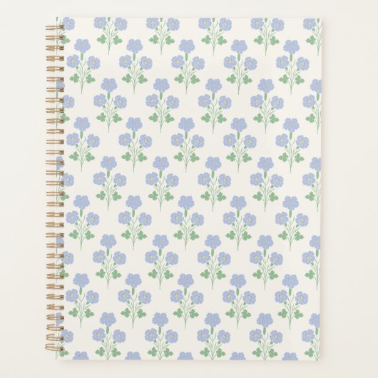 Pastel Weide Flow Zachte Botanische Planner (Voorkant)