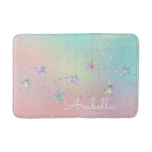 Pastel werveling holografische ster lint schattig