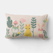 Pastel wezens met planten kussen (Achterkant)