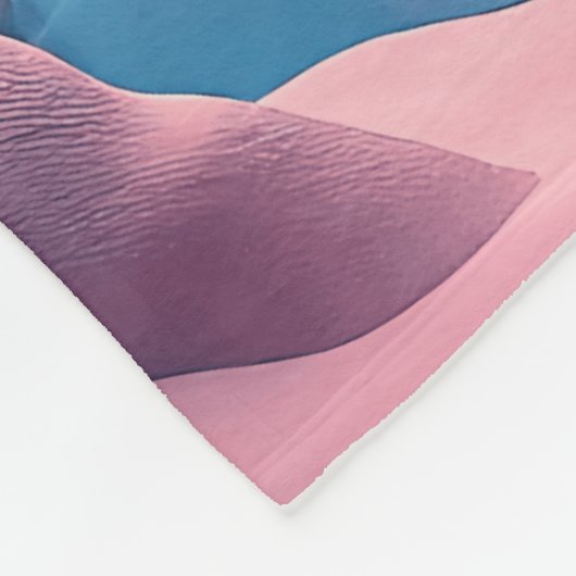 Pastel Whale in drijvende eiland Dreamscape Fleece Deken (Hoek)