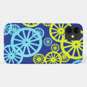 Pastel Wheel Circle Pattern iPhone 11 Hoesje Hoesj (Achterkant (horizontaal))