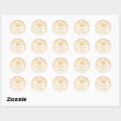 Pastel Whimsical Disco Bal Verjaardagssticker Ronde Sticker (Vel)