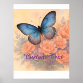 Pastel Whimsical Garden Mounted Art Print (Voorkant)