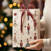 Pastel Whimsical Nutcracker & Princess Gift Bag Medium Cadeauzakje