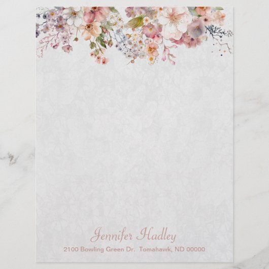 Pastel Wild Flowers Custom (Voorkant)