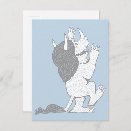 Pastel Wild Thing Briefkaart (Voorkant / Achterkant)