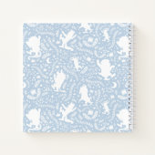 Pastel Wild Thing | Voeg je Initiaal toe Notitieboek (Achterkant)