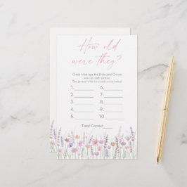 Pastel Wilde Bloemen Hoe Oud Waren Ze Bruidsfeest