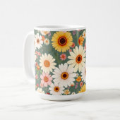 Pastel Wildebloem koffiemok (Voorkant links)