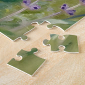 Pastel Wildebloemenweide Schilderij Legpuzzel (Zijkant)