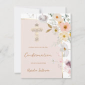 Pastel Wildflower Bevestiging Uitnodiging (Voorkant)