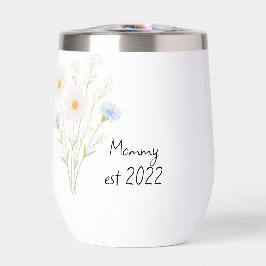 Pastel Wildflower Bouquet gepersonaliseerd "Mom Es