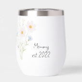 Pastel Wildflower Bouquet gepersonaliseerd "Mom Es (Achterkant)