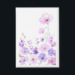 Pastel Wildflower Garden Soft Floral Bloom Button<br><div class="desc">Soft pastel wildflowers arranged in a calm botanical composition. Delicate petals and light watercolor textures create a gentle nature atmosphere inspired by spring gardens and blooming meadows.</div>