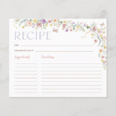 Pastel Wildflower Garden Vrijgezellenfeest Recept  (Voorkant)