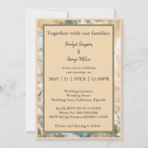 Pastel Wildflower Meadow Bruiloft uitnodiging