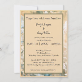 Pastel Wildflower Meadow Bruiloft uitnodiging