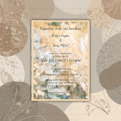 Pastel Wildflower Meadow Bruiloft uitnodiging