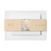 Pastel Wildflower Meadow Bruiloft Uitnodigingen Wikkel (Voorkant Voorbeeld)