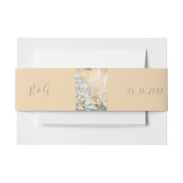 Pastel Wildflower Meadow Bruiloft Uitnodigingen Wikkel