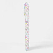 Pastel Wildflower Meadow Pattern iPhone Hoesje (Linkerkant)