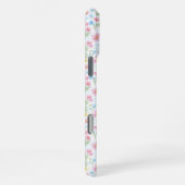 Pastel Wildflower Meadow Pattern iPhone Hoesje (Rechterkant)