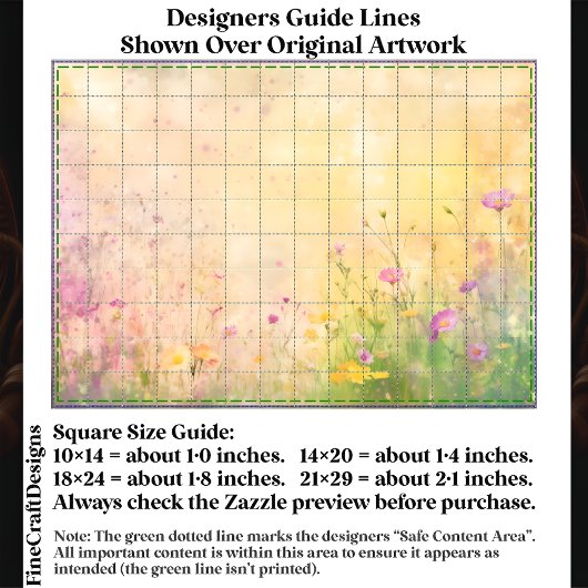 Pastel Wildflower Spring Meadow DZ5R Decoupage  Tissuepapier