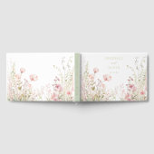 Pastel Wildflower Wedding Gastenboek (Volledig)