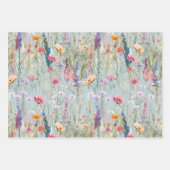 Pastel Wildflower Wrapping Paper Set (Voorkant)