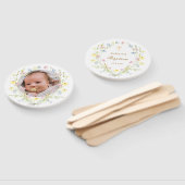 Pastel Wildflowers doop Handwaaier (Niet-gemonteerd)