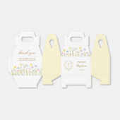 Pastel Wildflowers dooptafel Bedankdoosjes (Uitgevouwen)