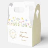 Pastel Wildflowers dooptafel Bedankdoosjes (Geopend)