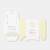 Pastel Wildflowers Dooptent Bedankdoosjes (Uitgevouwen)