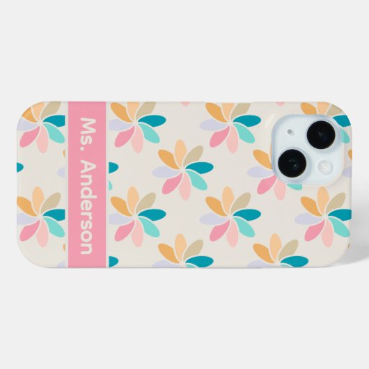 Pastel Windmolen Case-Mate iPhone Case (Achterkant (horizontaal))