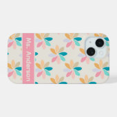 Pastel Windmolen iPhone 15 Case (Achterkant horizontaal)