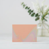 Pastel Wings Visitekaartje (Staand voorkant)