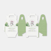 Pastel Winter Penguin Kinder elke zondag Bedankdoosjes (Uitgevouwen)