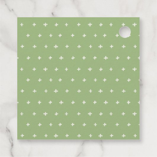 Pastel Winter Penguin Kinder elke zondag Bedankjes Labels (Achterkant)