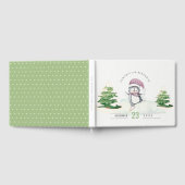 Pastel Winter Penguin Kinder elke zondag Gastenboek (Volledig)