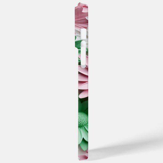 PASTEL WIT ROZE GROEN GERBERA DAISY BLOEMEN Case-Mate iPhone CASE (Achterkant / Links)