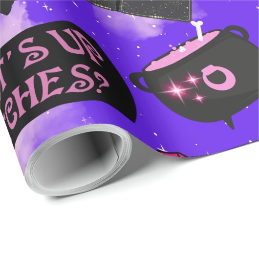 Pastel Witch Wrapping Paper - Kawaii Magisch cadea Cadeaupapier (Rol Hoek)