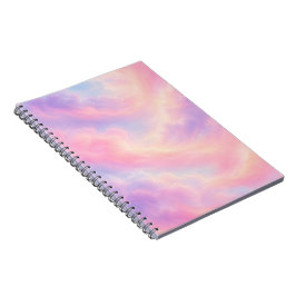 Pastel Wolken Esthetisch Notitieboek | Dromerige H